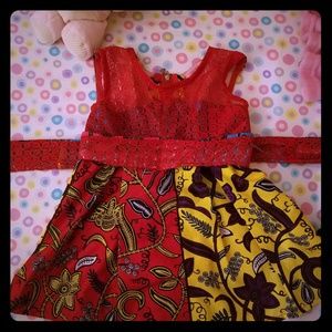 Baby girl print dresses